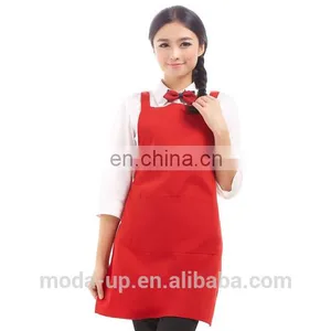 Plain Cotton Vest Apron for Women thumbnail-1