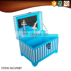 Fancy Paper Music Jewelry Box With Ballerina thumbnail-1