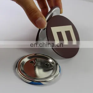 Top Sale Cheaper Price Tinplate Advertising Pin Button Badges thumbnail-1