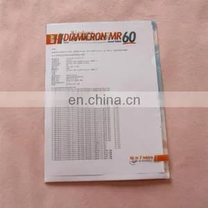 A4/A5 L Shape Clear PP Plastic File Folder thumbnail-1