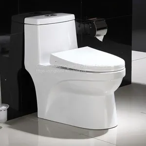 China Supplier Wholesale Bathroom Ceramic Wc Toilet With Factory Cheap Price thumbnail-1