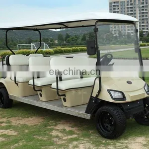 8 Person Electric Shuttle Bus Golf Cruiser With CE Certificate and Powerful Motor thumbnail-4