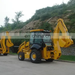 China Cheap 4*4 New Backhoe Loader for Sale thumbnail-2