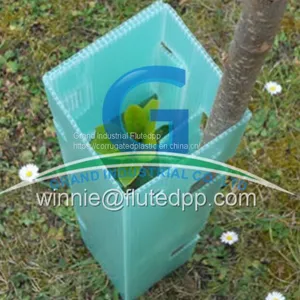 Customize Corflute Plant Guards Tree Guard Sleeve thumbnail-2