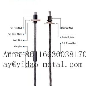 Post Tensioning Bar High Strength Thread Steel Bar thumbnail-1