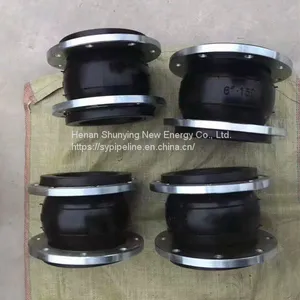 6 Inch Flanged Rubber Flexible Expansion Joint for Pipe Fitting thumbnail-2