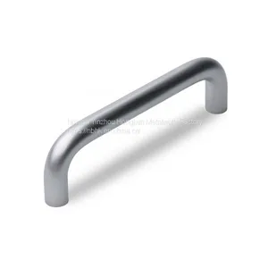 Steel D Shape Cabinet Drawer Pull Handles Furniture Dresser Pulls Drawer Kitchen d Handle thumbnail-1