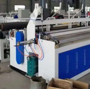 Hot Selling Small Machine for Home Business Toilet Tissue Paper Rewinding Making Machine thumbnail-1