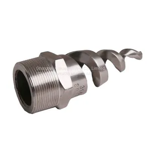 Stainless Steel Marine Tower Cooling Cleaning Fire-protection Full Cone Water Jet Sprinkler Spiral Spray Nozzle thumbnail-3