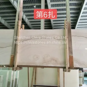 Cappuccino White Coffee Onyx Crystal Wall Tiles Translucent Natural Stone Tiles thumbnail-1