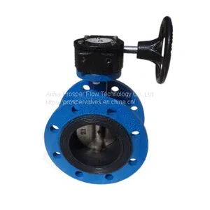 Wholesale 4 Inch DN2501 Concentric DI Flanged Butterfly Valve thumbnail-1