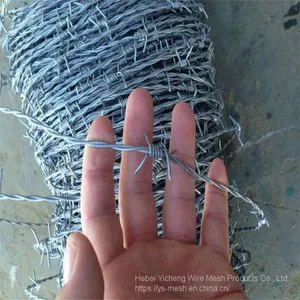 Galvanized or PVC Coated Barbed Wire Cheap Barbed Wire thumbnail-5