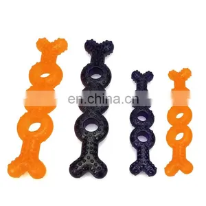 Hot Selling Bone Shape Toy TPR Non-toxic and Durable Chew Toy Factory Price Small Dog Toys thumbnail-1