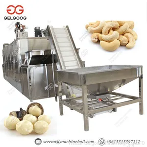 Stainless Steel Pumpkin Seeds Toasting Roaster Cashew Nut Peanut Roasting Machine Price thumbnail-1