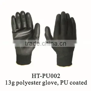 PU Gloves/ Working Gloves/ Garden Work Gloves/ pu Coated Gloves Flowers Printing thumbnail-1