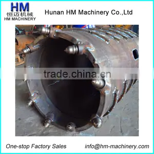 Core Barrel With Round Shank Chisel Teeth For Bauer Rotary Drilling Rig thumbnail-2