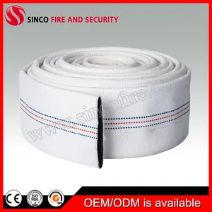PVC/Rubber Lined Fire Hose for Fire Fighting Hydrant System thumbnail-5