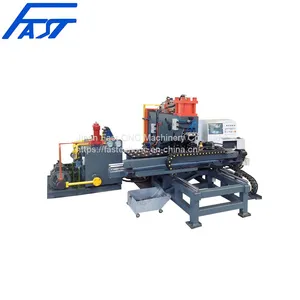 Automatic CNC Hydraulic Press & Marking Punching Press Machine For Joint Plate Metal CJ 103 thumbnail-1