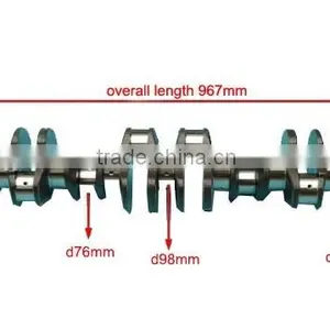 High Quality 6CT Forged Crankshaft thumbnail-4