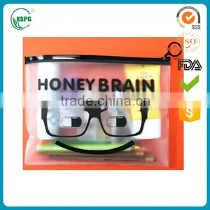 a3 Plastic PVC Document Bag With Zipper thumbnail-1