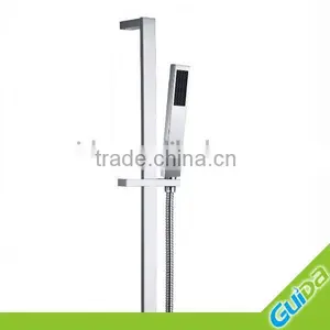 Chrome Plating Brass Square Shower Sliding Bar thumbnail-1