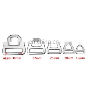 Hardware Fitting D Ring With a Cross Durable Aluminum Alloy Metal thumbnail-3