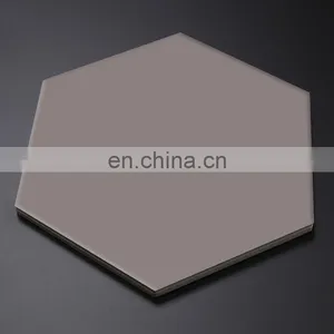 Color Hexagonal Kitchen and Bathroom Black and White Gray Non-slip Balcony Ceramic Tiles thumbnail-5