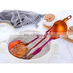 Cheap Price Eco Friendly Luxury Kitchen Set Household Steel Portable Unique Utensils thumbnail-2