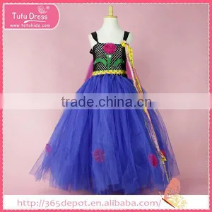 Colorful Children Baby Clothes Names of Girl Dresses for Birthday Party thumbnail-1