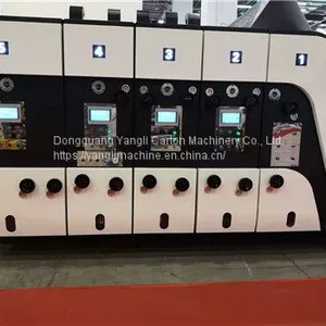 High Speed Printing Slotting Die Cutting Machine Corrugated Box Printing Machine Cardboard Box Die Cutting Machine thumbnail-4