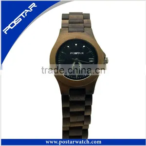 Unisex Casual Chic Beautiful Nature Wood Watch thumbnail-1