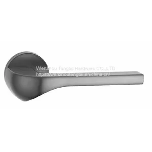 Popular New Design Good Quality Zinc Alloy/zamac/zamak/aluminum Door Handle for European Door Lock thumbnail-1