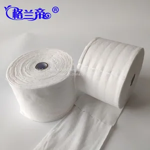Grande 21*23CM Disposable Facial Towel Wet And Dry Dual Makeup Removal Cotton Reticulate Pattern Soft Towel Roll thumbnail-3
