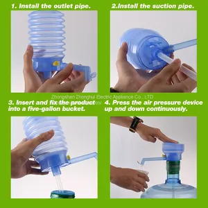 5 Gallon Bottle Plastic Drinking Water Pump Bagged thumbnail-4