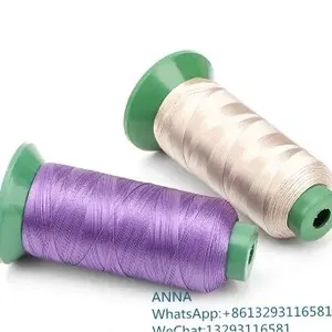 Dyed Spun 100% Polyester Yarn Sewing Yarn Dyed Spun Polyester Sewing Thread thumbnail-2