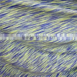 uv Resistant Rainbow Colored Yarn Dye Nylon Spandex Fabric for Shoes Swimwear thumbnail-2