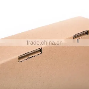 Recycled Cardboard Folding 130gsm Brown Kraft Paper Box for Shipping Quality Choice thumbnail-3