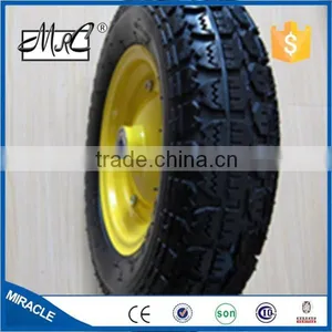 CHINA MRC Brand Small Pneumatic Rubber Hand Truck Wheel Wheelbarrow Wheel 3.50-8 thumbnail-1