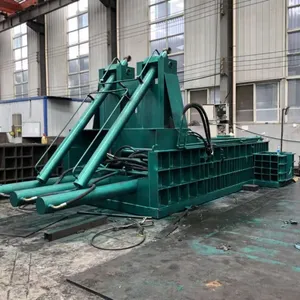High Compression Ratio Horizontal Hydraulic Scrap Metal Baler Stainless Steel Waste Recycling Machine for Aluminum Alloy Iron thumbnail-2
