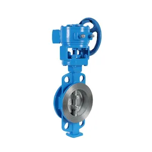 High Quality Three Eccentric Butterfly Valve Stainless Steel Clamp Butterfly Valve thumbnail-1