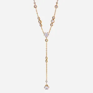 Sea Water Resistant Stainless Steel Necklace Charm Non-Tarnish 2-Year Color Retention thumbnail-3