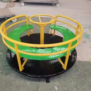 Outdoor Rotating Chair for Kindergartens, Large-scale Ufo-shaped Turntable for Children, Playground Equipment for Parks and Residential Areas thumbnail-4