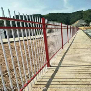 Galvanized Steel Wrought Iron Fence Panels for Garden Decoration and Safety thumbnail-4