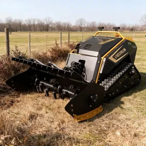 Vigorun MTSK1000 Rubber Track Mower All-Season Multi-Function Remote Controlled Lawn Mower for Forestry thumbnail-2