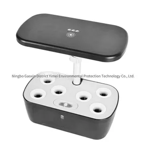 Amazon Indoor Intelligent Hydroponic Planter With Led Timed Full-spectrum Plant Lights, Creative Home Planter thumbnail-1