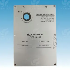 Diesel Engine Woodward Governor Nameplate UG-10L thumbnail-1