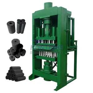 High Pressure Biomass Wood Charcoal Briquettes Making Charcoal Fuel Briquette Machine in Kenya EPC thumbnail-1