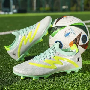 Professional Football Boots Kids Soccer Shoes Society Football Cleats FG Ultralight Training Soccer Sneakers Outdoor Sports Shoe for Men Women thumbnail-2
