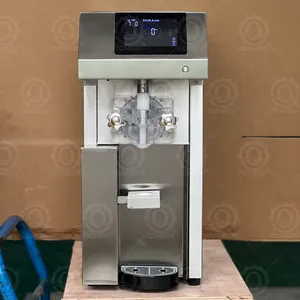 Intelligent Touchscreen Ice Cream Machine 12L/H Commercial Soft Serve Maker With 304 Stainless Steel Ingredient Tank thumbnail-5