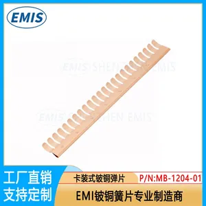 Factory Production& Support Customization EMC Door EMI Strip Shielded Room Becu Spring thumbnail-4